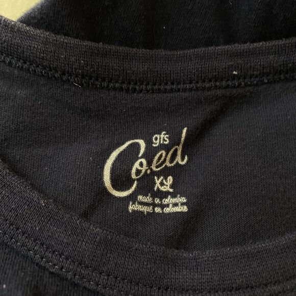 GFs Co.ed Ole Miss University Of Mississippi Rebels Navy Tee Tshirt XL Ladies - Picture 6 of 8